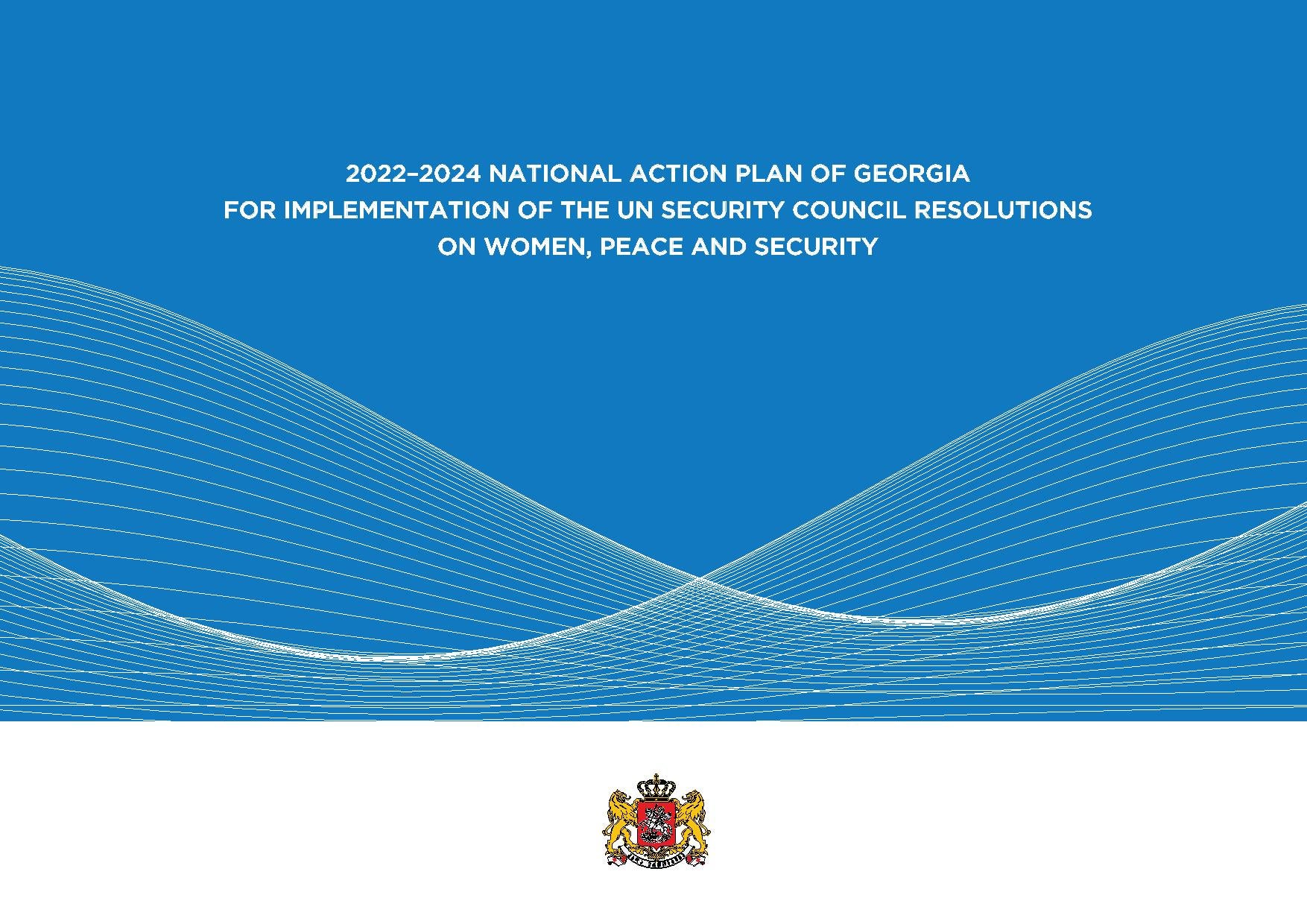 2022 2024 National Action Plan Of Georgia For Implementation Of The UN   NAP En Web Page 001 